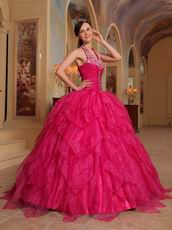 Halter Floor-length Skirt A-line Quinceanera Dress Cheap