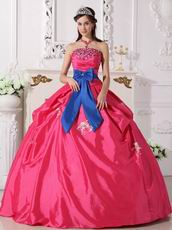 Cheap Price 2014 Top Quinceanera Dress With Bowknot