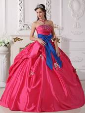 Cheap Price 2014 Top Quinceanera Dress With Bowknot