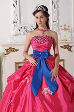 Cheap Price 2014 Top Quinceanera Dress With Bowknot