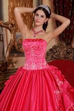 Alizarin Crimson 16th Birthday Girls Dress Under 200 Dollars