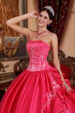 Alizarin Crimson 16th Birthday Girls Dress Under 200 Dollars