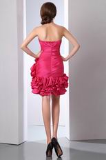 Cute Sweetheart Rose Pink Graduation Dance Dresses