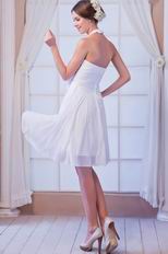 Halter A-line Skirt Graduation Dress With Bowknot