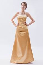 Beautiful Floor Length Jasmine Golden Formal Ocassion Dress