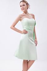 Wholesale Pale Green Beach Party Bridesmaid Dresses