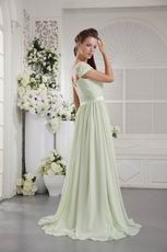 Yellow Green Off The Shoulder Make Your Own Prom Dress