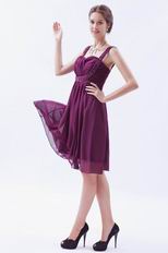 Pretty Straps Purple Women In Homecoming Dress Discount
