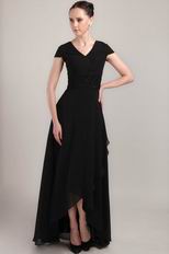 High Low Skirt Black Prom Dresss Cheap Price High Quality