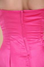 Hot Pink Sweetheart Evening Club Women Dress