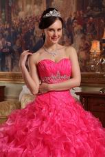 Cascade Skirt Allure Quinceanera Gown Cheap For 2013