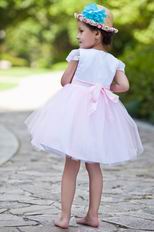 Lovely Square Knee Length Infant Lace Flower Girl Dress On Sale