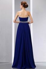 Different Sweetheart Sapphire Blue Prom Dress Online