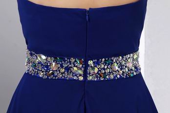 Different Sweetheart Sapphire Blue Prom Dress Online