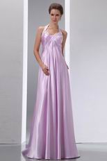 Not Expensive Halter Sweetheart Light Violet Prom Dresses