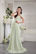 Yellow Green Off The Shoulder Make Your Own Prom Dress