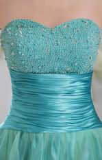 Sweetheart Beaded Floor Length Colorful Prom Dress On Sale