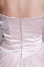 V-Shaped Strapless Baby Pink Prom Dress For Sale In Wisconsin