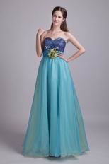 Colorful Sweetheart Very Formal Dress With Sequin Fabric