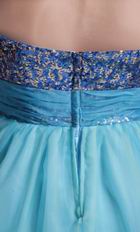 Colorful Sweetheart Very Formal Dress With Sequin Fabric