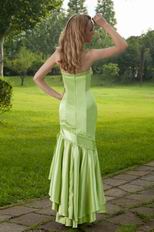 Mermaid Lime Green High Low Skirt New Look Prom Dress