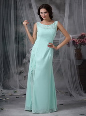 Scoop Celadon Green Mother Of The Bride Dress and Coat Modest