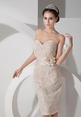 Champagne Lace Mother Of The Bride Dress And Jacket