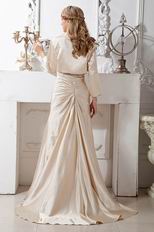 Champagne Mother Of The Bride Dress And Jacket