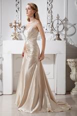 Champagne Mother Of The Bride Dress And Jacket