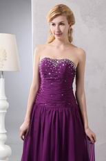 Affordable Purple Mother Of The Bride Dress At Wholesale Price