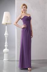 Cirss Cross Mediun Orchid Mother Of The Bride Dress