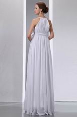 Spaghetti Straps Scoop Neck White Maternity Bridal Dress