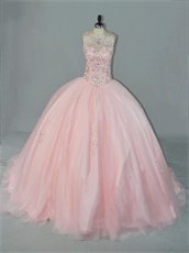 Sweetheart Blush Designer Quinceanera Products Factory Photos No PS