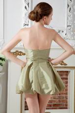 Sexy Sweetheart Olive Taffeta Sweet 16 Dress For Discount