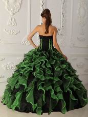 Sweetheart Sprin Green Dama Quinceanera Dress For Dsicount