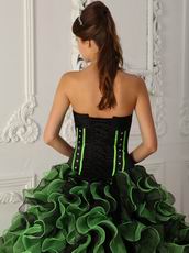 Sweetheart Sprin Green Dama Quinceanera Dress For Dsicount