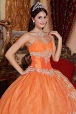 Where Can I Find 2014 Winter Quinceanera Dress Orange