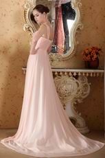 Straps Sweetheart Baby Pink Prom Dresses By 2014 Designers
