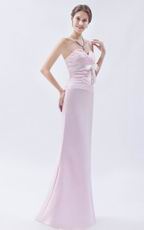 Pretty Sweetheart Sheath Silhouette Misty Rose Prom Dress Petite