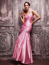 Fuchsia Taffeta Evening Dresses UK With One Shoulder