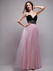 Mature Women Prefer Pink Colour System Evening Dres