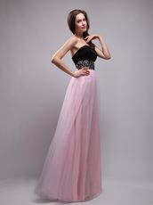 Mature Women Prefer Pink Colour System Evening Dres