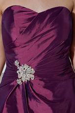 Sweetheart Knee Length Beach Bridal Bridesmaid Dress