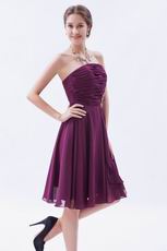 Inexpensive Plum Girl Bridesmaid Dress Under 100 Pounds