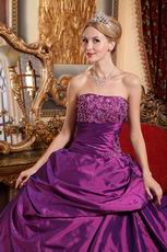 Purple Quinceanera Gown For Young Women 16th Birthday