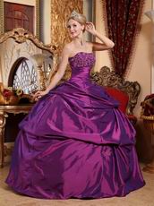 Purple Quinceanera Gown For Young Women 16th Birthday