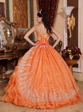 Where Can I Find 2014 Winter Quinceanera Dress Orange