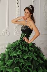 Sweetheart Sprin Green Dama Quinceanera Dress For Dsicount