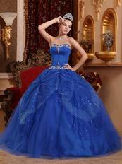 Sweetheart Royal Blue Floor Length Ball Dresses Internet Shop