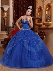 Sweetheart Royal Blue Floor Length Ball Dresses Internet Shop